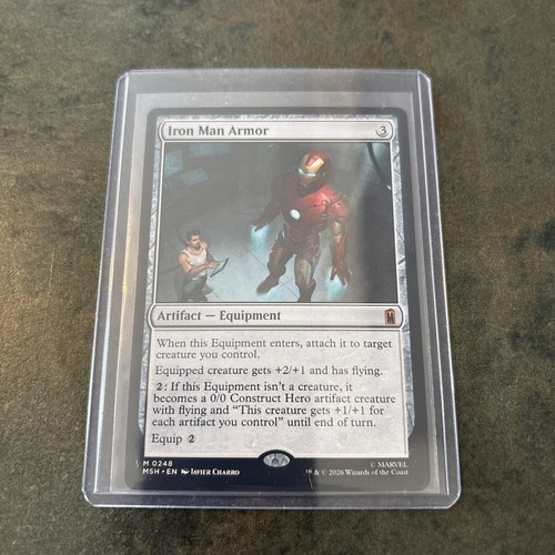 Iron man armor mtg marvel - man, [marvel