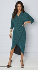 Wallis Teal Sparkle Size 18