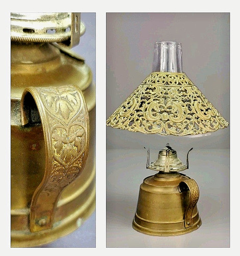Miniature antique lamp - miniature,