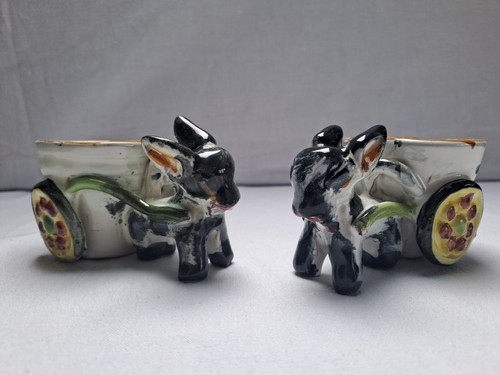 Vintage pair italian ceramic - pair,