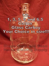 Glass Carboy, Your Choice in