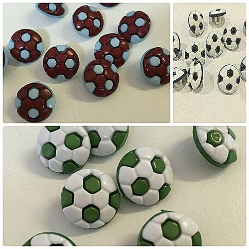 Football fine style buttons - style,