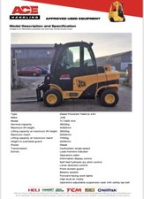 JCB TLT35D 4x4 4WD Teletruk