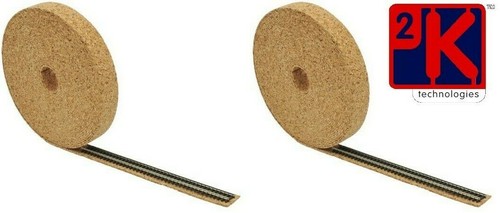Cork rolls track bed - rolls,