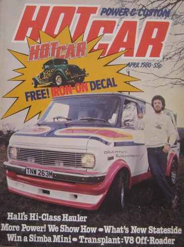 Hot car magazine april 1980 - car,