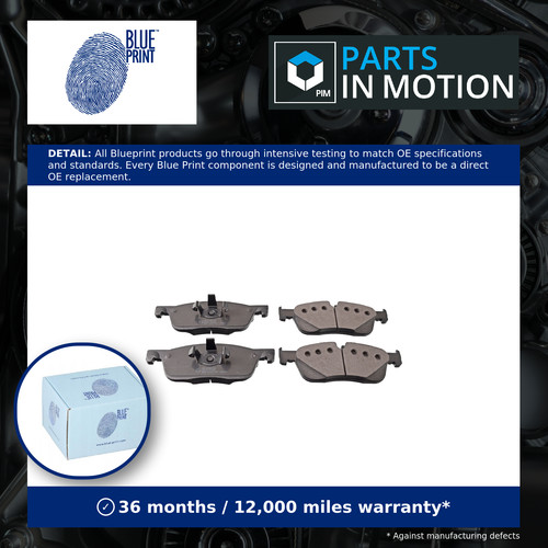 Brake pads set - brake, fits