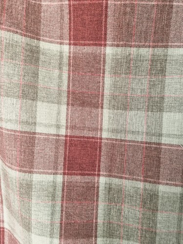 Tartan lined curtains - tartan, of