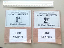 Stamp parcel labels - gb,