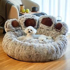 Pet paw shape bed dog - paw,