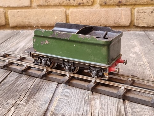 Live steam loco tender - , with