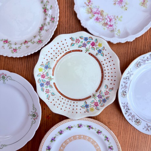 Vintage mismatched english - x,