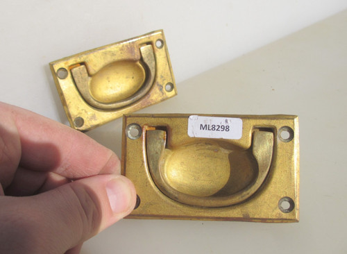 Vintage brass drawer handles - vintage,
