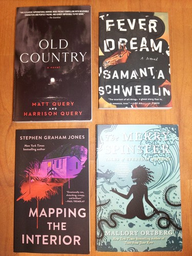 Horror book lot novel novella - lot,