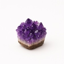 1pc natural amethyst cluster - natural,