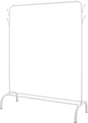Heavy duty double - clothes, rail