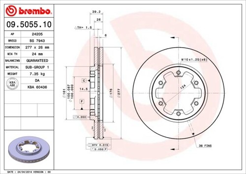 5055 brembo brake - brembo,