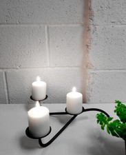 Candle Holder 3 Pillar Modern