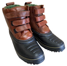 LAKELAND Mens Duck Leather Waterproof Muck Garden Kids Boots Womens Shoes Size