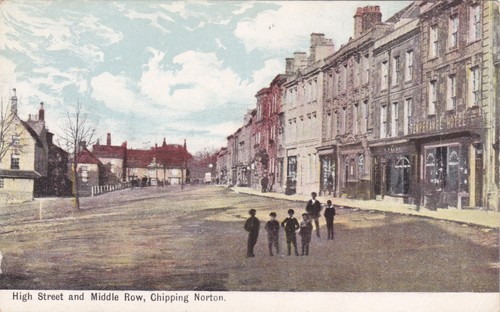 High street and middle row - high,
