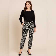 Renuar Black & Cream Leopard