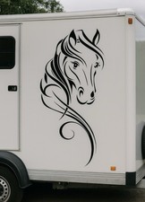 Horse Head Vinyl Decal –
