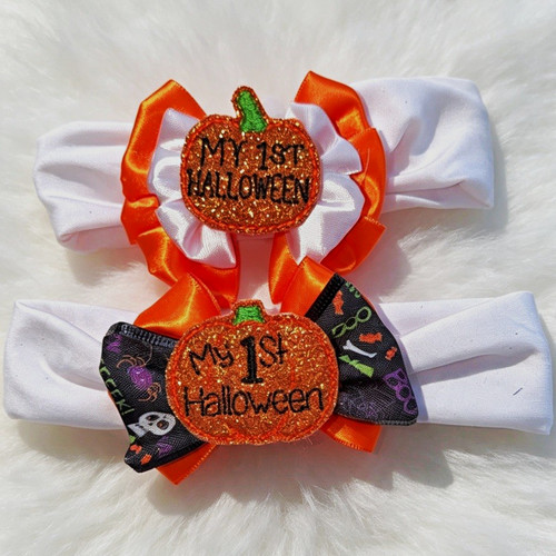 2pc baby white - baby, white/orange/black