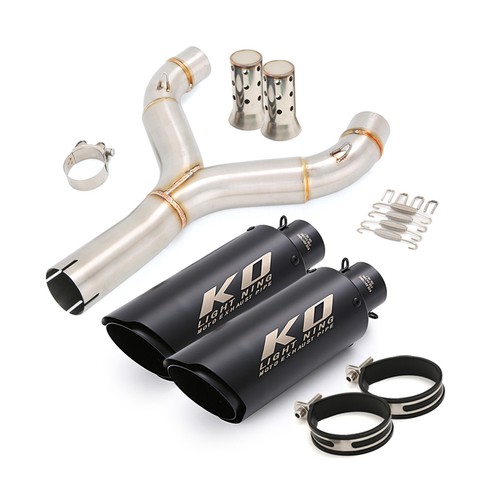 Mid exhaust link pipe muffler - pipe,
