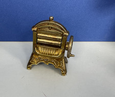 Dolls House Furniture METAL CLOTHES MANGLE - Washing Laundry Wringer
