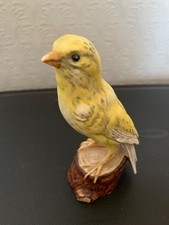 Goebel W.Germany Porcelain Yellow canary Bird Figurine
