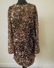 H&M Sparkly Gold & Black