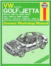 VW GOLF MK2 1.05 1.3 1.6 1.8