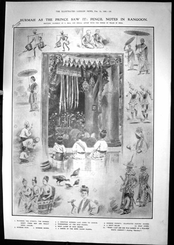 Print 1906 burmah - burmah, prince