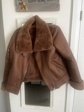 Zara TRF Collection Pink Coat  Size XS