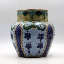 CARLO MANZONI Della Robbia Studio Pottery VASE