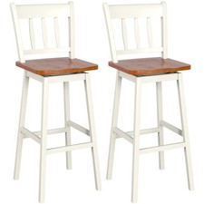 Set bar stools wooden - of,