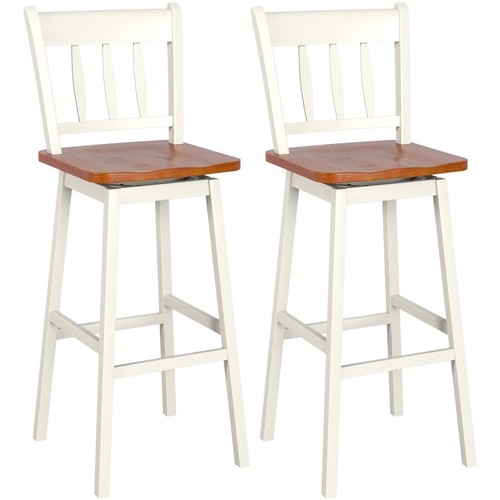Set bar stools wooden - set, 2