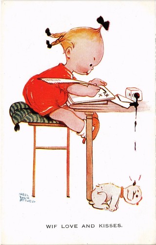 Artist signed mabel lucie - pc,