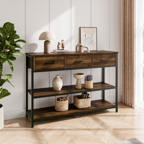 Rustic console table 3 - rustic,