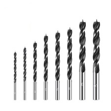 Box Of 3/5/10pcs Lip & Spur Wood Drill Bits Brad Point Centre Spur Drill Bit