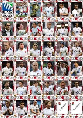 England rugby union world cup - rugby,