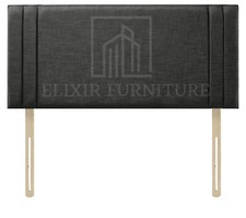 Headboard  Turin Fabric 20" Side pannel Upholstered Bed - All Sizes & Colours