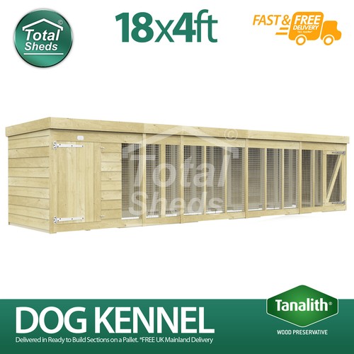 Dog kennel run - x, 4ft