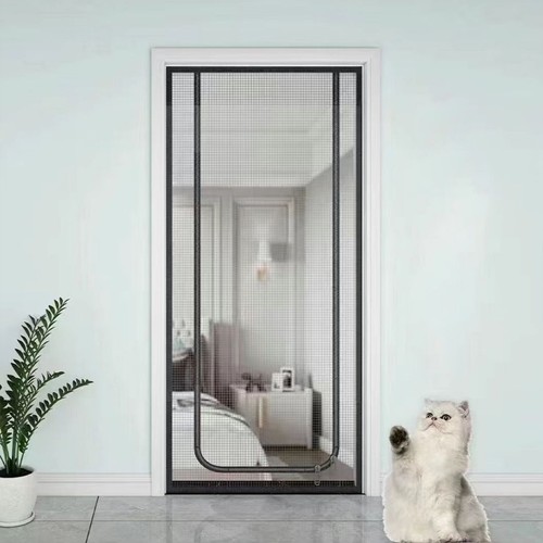 Reinforced cat screen door - reinforced,