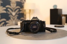 Canon T70  Film SLR With Canon FD 1.8 50mm Lens - Tested & Working