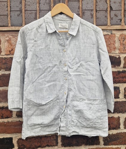 Toast linen artists smock - toast,