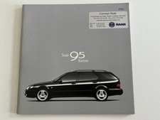 SAAB 9-5 95 2.0 2.3t Turbo 3.0t V6 Aero SE ESTATE UK 54 Page Brochure 2000