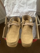 Clarks wallabee evo man sand - clarks,