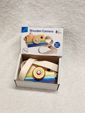 Kids Mini Wooden Camera Toy