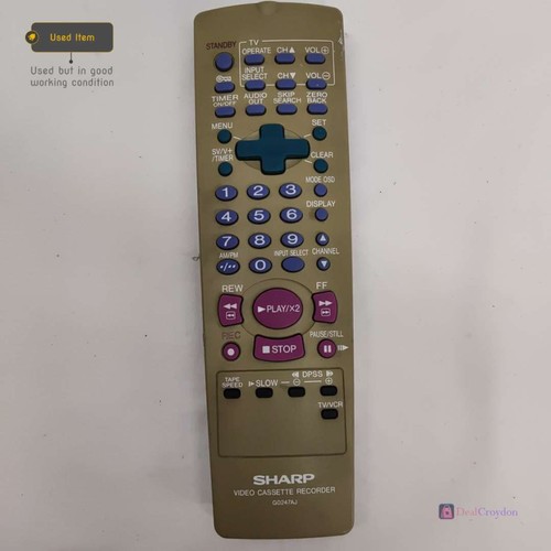 Sharp g0247aj remote control - sharp,