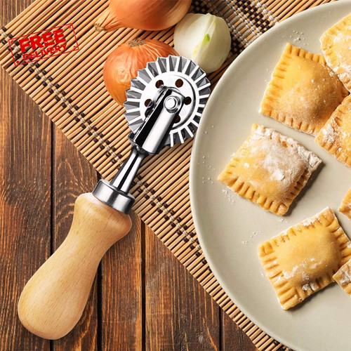 Pastry wheel cutter pasta - wheel,